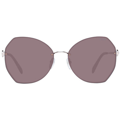 Emilio Pucci Rose Gold Metal Sunglasses