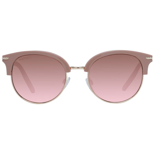 Serengeti Pink Acetate & Metal Sunglasses