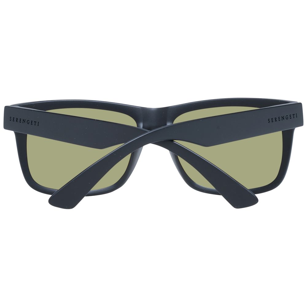 Serengeti Black Plastic Sunglasses