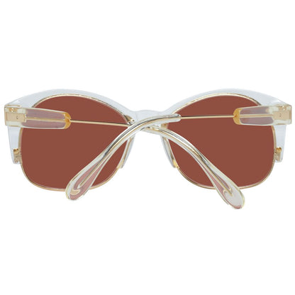 Serengeti Gold Acetate & Metal Sunglasses