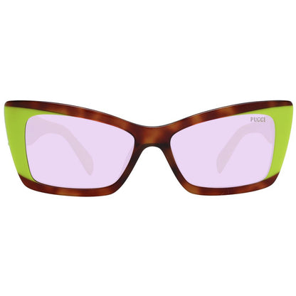 Emilio Pucci Multicolor Plastic Sunglasses