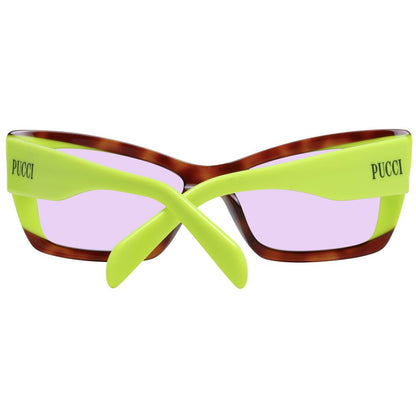 Emilio Pucci Multicolor Plastic Sunglasses