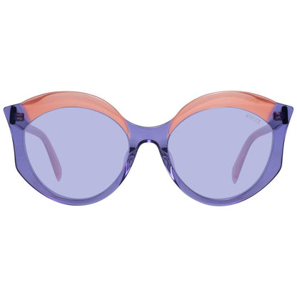 Emilio Pucci Purple Plastic Sunglasses