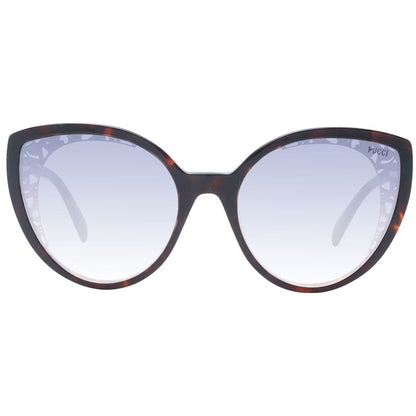 Emilio Pucci Brown Plastic Sunglasses