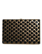 Dolce & Gabbana Gold Crystal Miniature Clutch Purse