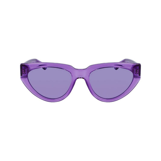 Karl Lagerfeld Purple Injected Sunglasses