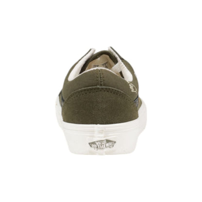 Vans Green Leather Low Top Sneakers