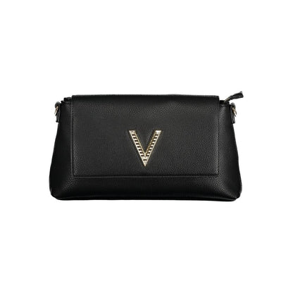 Mario Valentino Nero Polyurethane Woman Shoulder Bag