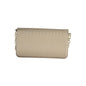 Mario Valentino Beige Polyurethane Women Shoulder Bag