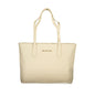 Mario Valentino Beige Polyurethane Women Handbag