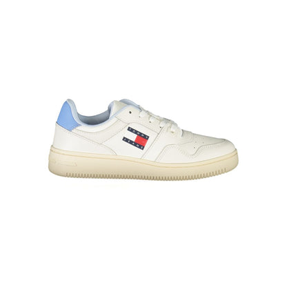 Tommy Hilfiger White Leather Women Sneaker