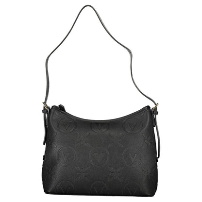 Mario Valentino Black Polyurethane Women Handbag