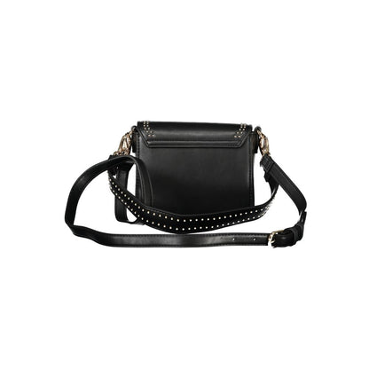 Mario Valentino Black Polyethylene Women Handbag