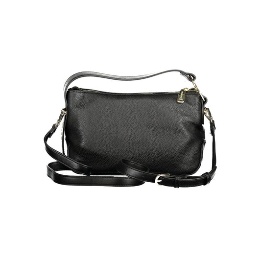 Mario Valentino Black Polyethylene Women Handbag