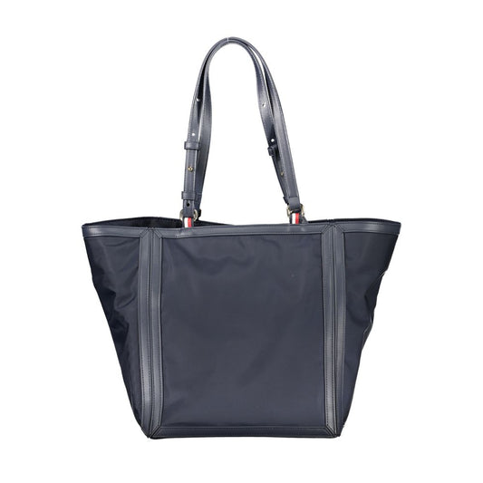 Tommy Hilfiger Blue Polyester Women Handbag
