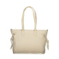 Mario Valentino Beige Polyurethane Women's Handbag