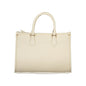 Mario Valentino Beige Polyurethane Women Handbag