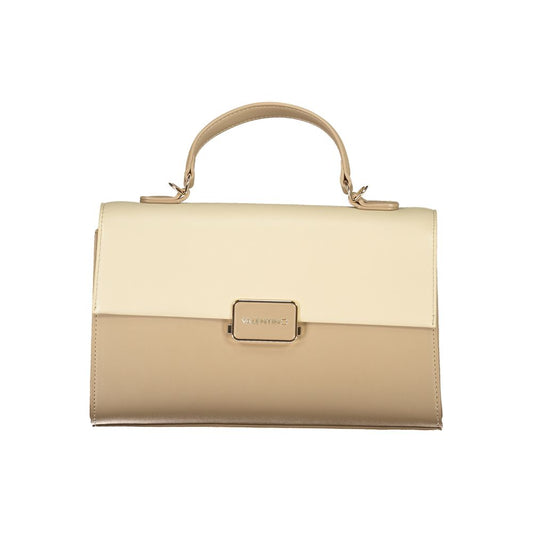 Mario Valentino Beige Polyethylene Women Handbag