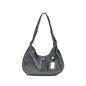 Ganni Black Lyocell Shoulder Bag