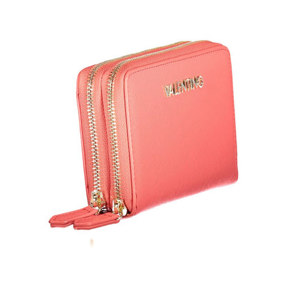 Mario Valentino Rosa Polyurethane Women Wallet