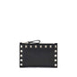 Valentino Garavani Black Calf Leather Bos Taurus Wallet