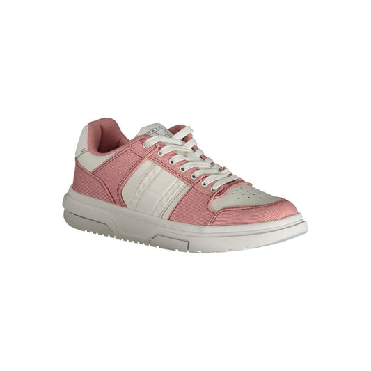 Tommy Hilfiger Rosa Poliuretano Donna Sneaker