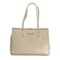 Mario Valentino Beige Polyurethane Women Handbag