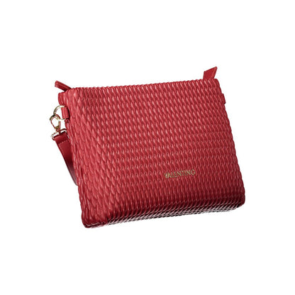 Mario Valentino Red Polyethylene Women Handbag