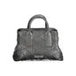 Mario Valentino Black Polyurethane Women Handbag