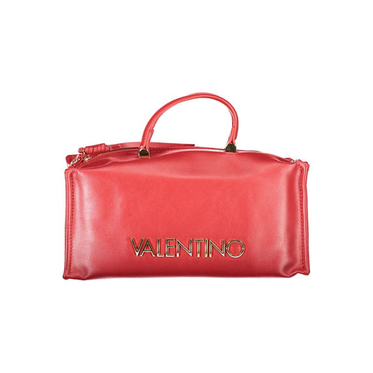 Mario Valentino Red Polyethylene Women Handbag