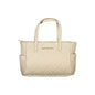 Mario Valentino Beige Polyurethane Women Handbag