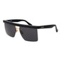 Max Mara Black Stainless Steel Sunglasses