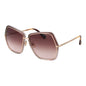 Max Mara Gold Metal Sunglasses