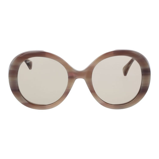 Max Mara Cream Acetate Sunglasses