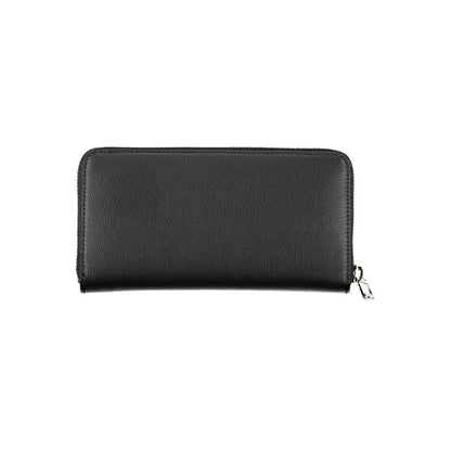 Tommy Hilfiger Black Polyester Women Wallet