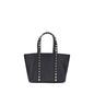 Valentino Garavani Black Calf Leather Bos Taurus Shoulder Bag