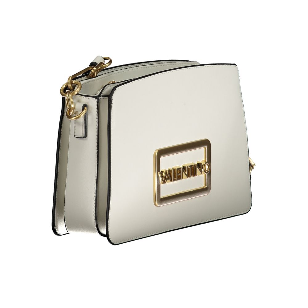 Mario Valentino White Polyurethane Women Handbag