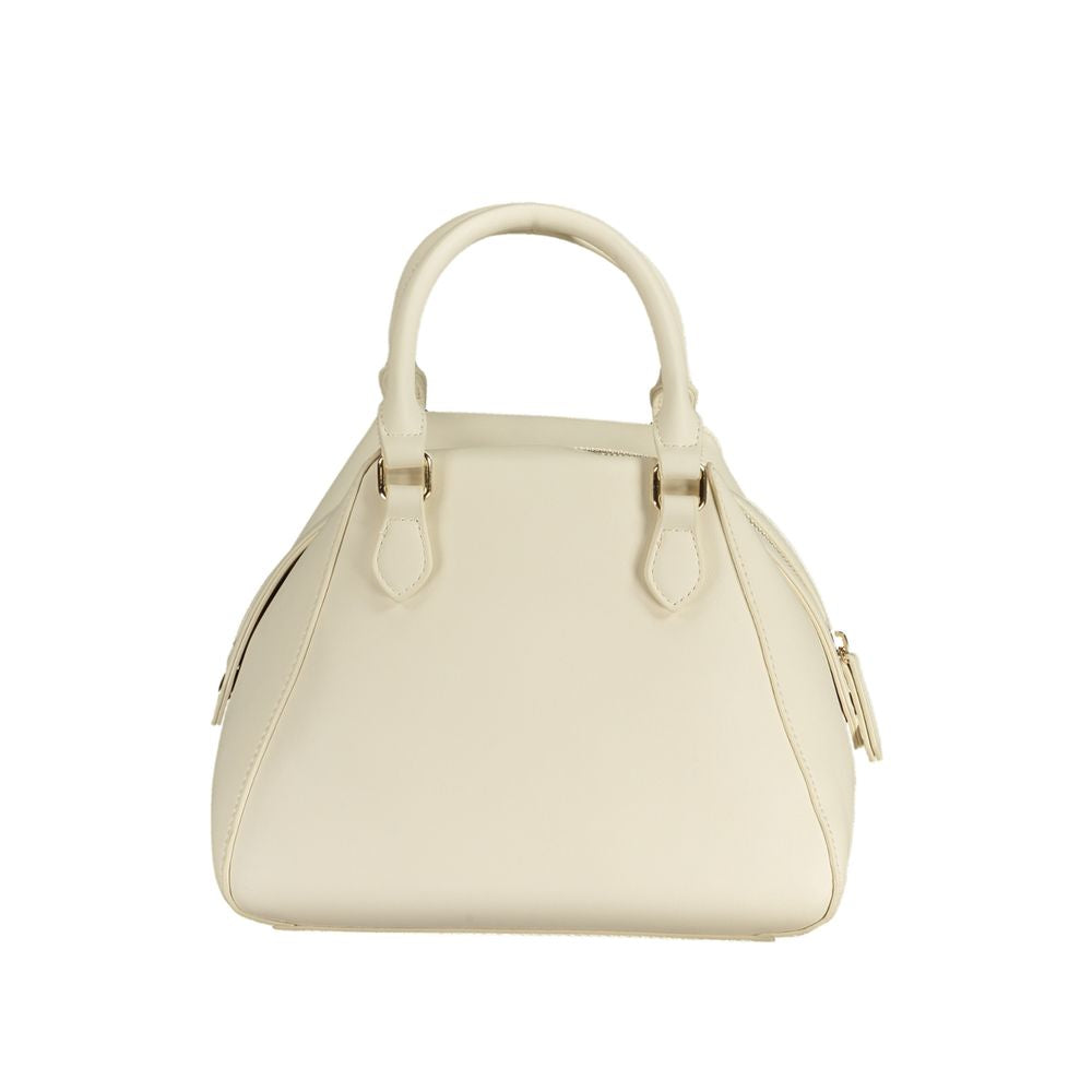 Mario Valentino Bianco Polyurethane Women Handbag