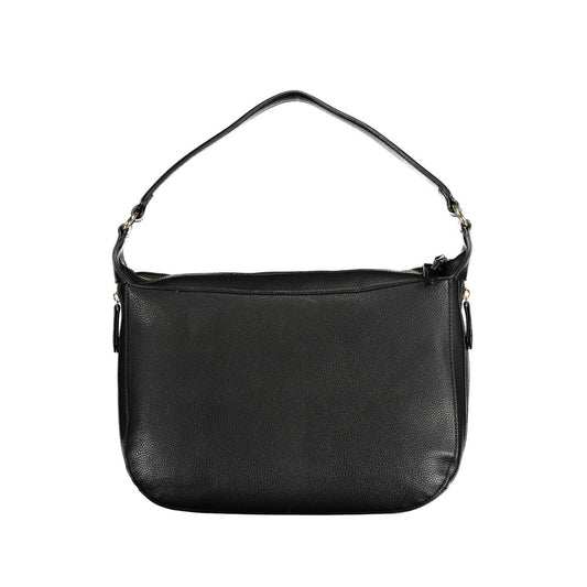 Mario Valentino Nero Poliuretano Women Shoulder Bag