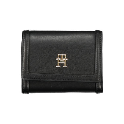 Tommy Hilfiger Nero Poliuretano Women Wallet