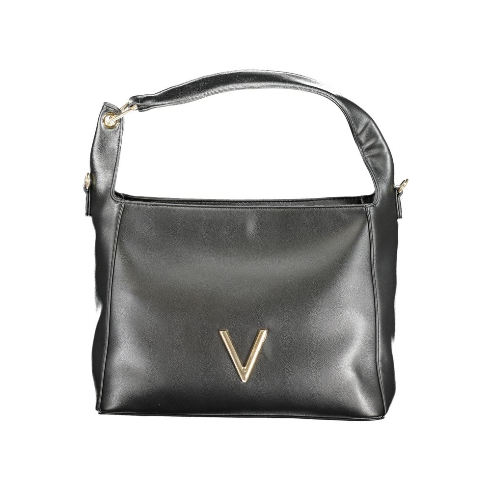Mario Valentino Black Polyurethane Women Handbag