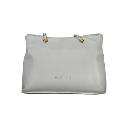 Mario Valentino Grigio Polyurethane Women Shoulder Bag