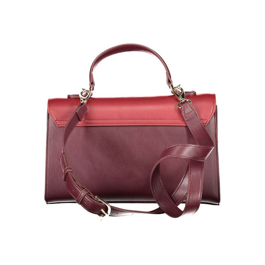 Mario Valentino Red Polyurethane Women Handbag