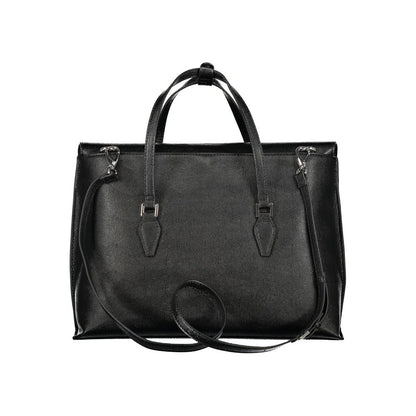 Mario Valentino Nero Polyurethane Women Handbag