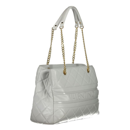 Mario Valentino Grigio Poliuretano Women Shoulder Bag
