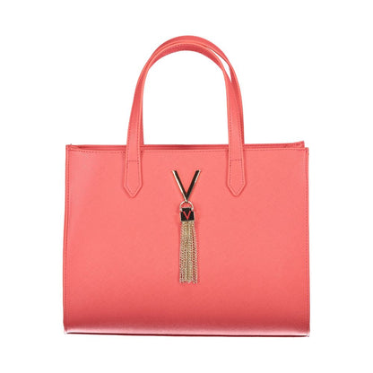 Mario Valentino Rosa Polyurethane Women Handbag