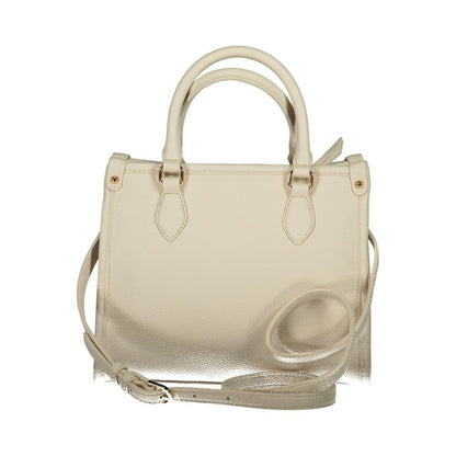 Mario Valentino Beige Polyurethane Women Handbag