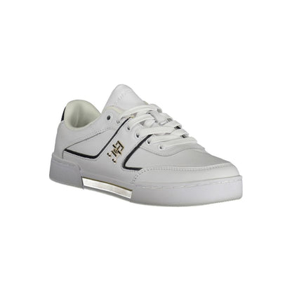 Tommy Hilfiger Bianco Leather Women Sneaker
