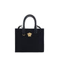 Versace Black Cotton Shoulder Bag