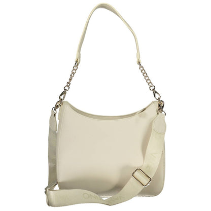 Mario Valentino Beige Polyurethane Women Handbag